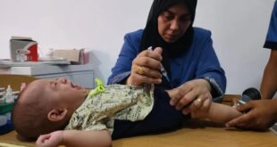 الهلال الأحمر : تسجيل حالتين شلل الأطفال في دير البلح