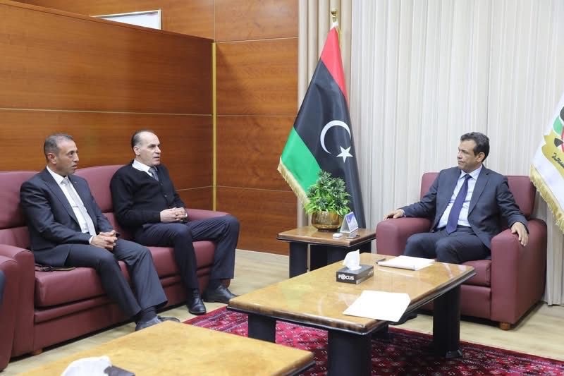 عصام القدومي يبحث مع نائب رئيس مجلس الوزراء الليبي تعزيز التعاون ودعم القطاع الرياضي