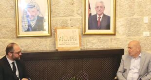 هاني الحايك يلتقي ممثلي التعاون الايطالي في فلسطين