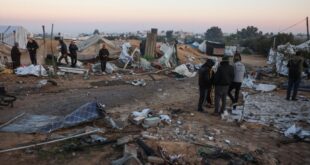 شهيدان بقصف الاحتلال مواصي خان يونس جنوب قطاع غزة