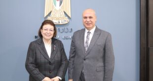 الوزير عماد حمدان يستقبل نظيرته اليونانية ويبحثان آفاق التعاون الثقافي المشترك