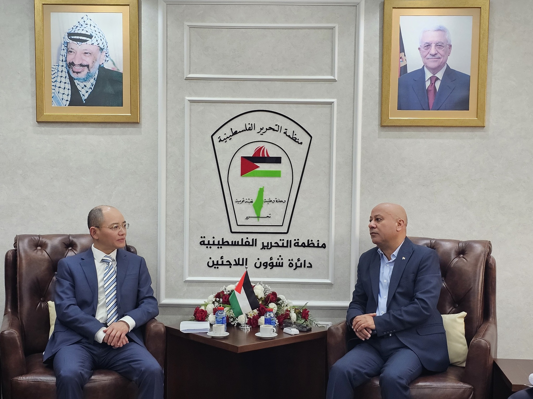  السفير الصيني لدى فلسطين تسنغ جيشين
