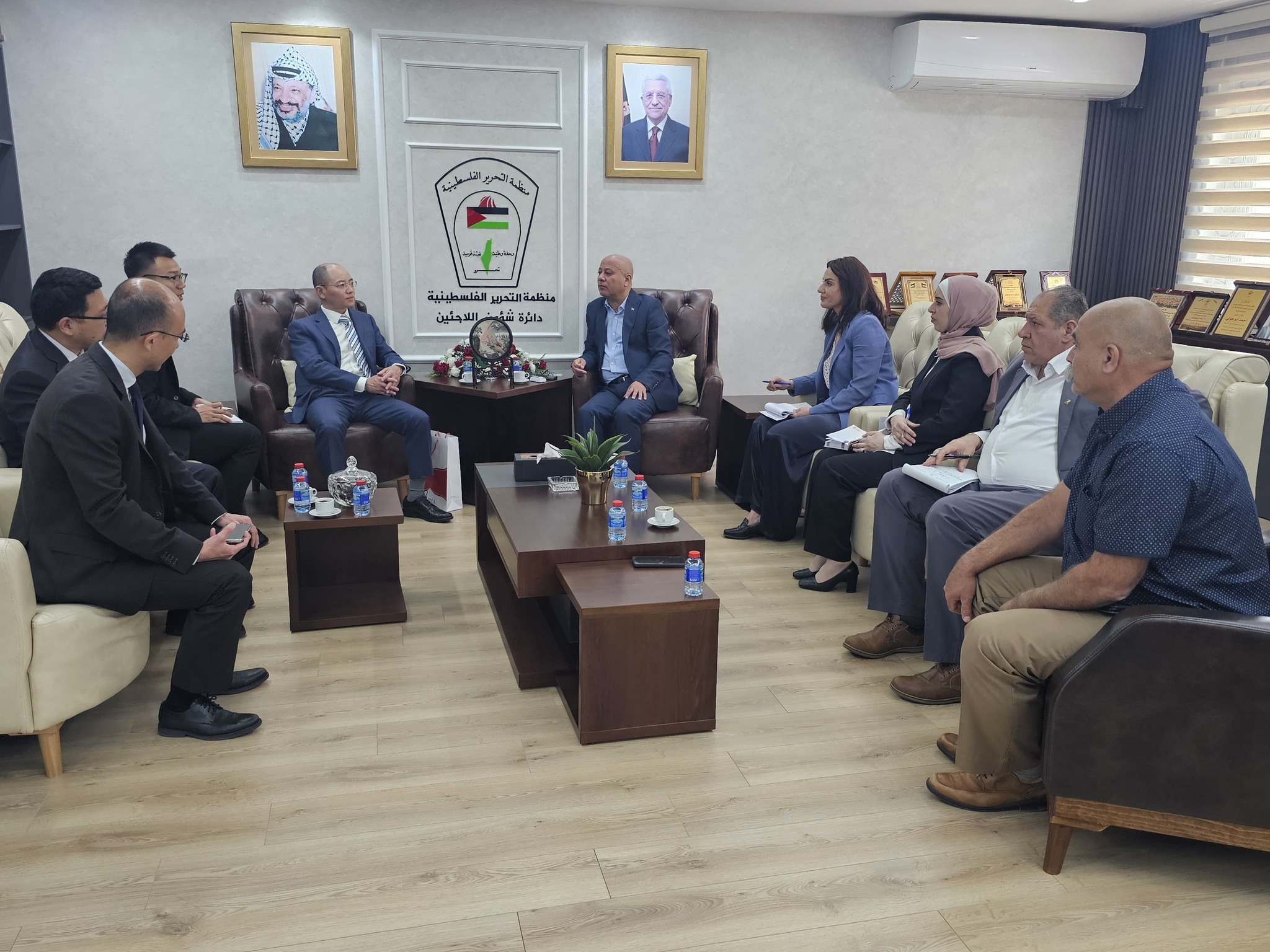  السفير الصيني لدى فلسطين تسنغ جيشين
