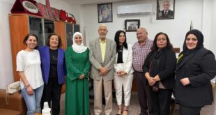 اتحاد نضال المرأة يلتقي الأمين العام للجبهة العربية الفلسطينية ويبحثان تشكيل الائتلاف النسوي