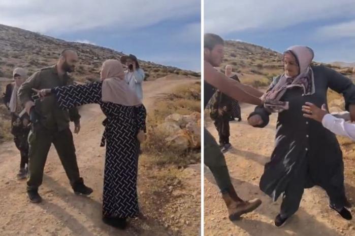 إصابة شاب برصاص الاحتلال واعتقال مواطنة أثناء التصدي لهجوم المستوطنين على قرية المغير