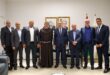 حسين الشيخ يستقبل نائب حارس الأراضي المقدسة