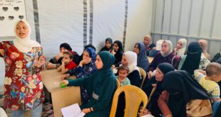 مركز ابداع المعلم يستضيف مؤسسة ادم وجمعية عايشه لحماية المرأة والطفل في غزة