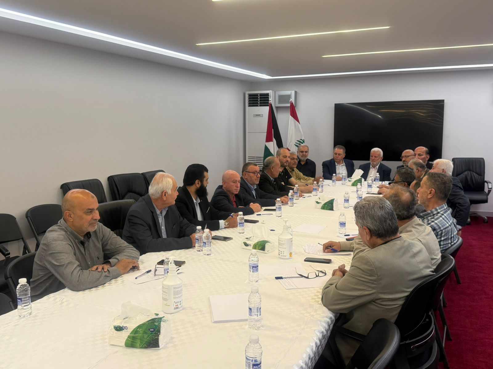 بيان صادر عن اجتماع هيئة العمل الفلسطيني المشترك في لبنان
