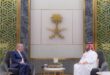 حسين الشيخ يلتقي ولي عهد السعودية الأمير محمد بن سلمان