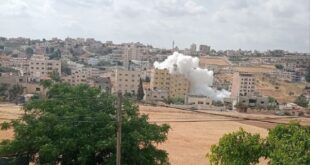قوات الاحتلال تقصف منزلا في طمون وتفجر مقهى في طوباس
