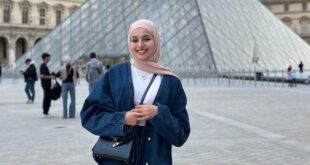 الطالبة سارة عدوي تنهي مشاركتها في برنامج تبادل طلابي وثقافي في فرنسا