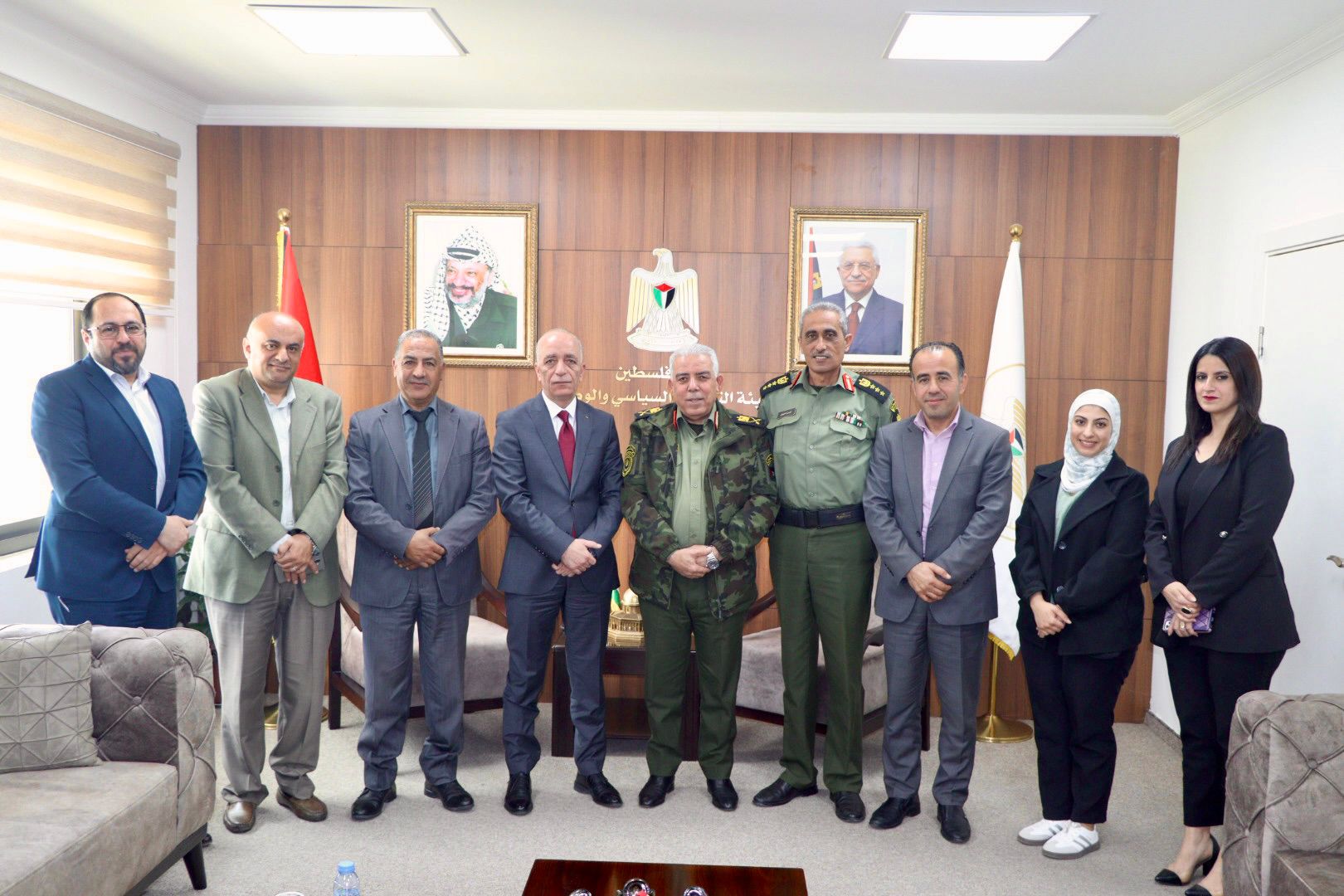 اللواء أنور رجب والمستشار علاء التميمي يبحثان تعزيز التعاون المشترك بين المؤسستين