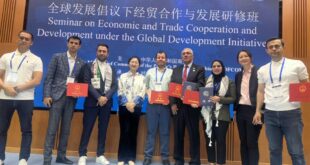 وفد الحملة الاكاديمية الدولية لمناهضة الاحتلال والابرتهايد الإسرائيلي ينهي برنامج أكاديمي تنموي في الصين