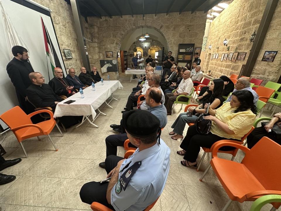 بلدية بيت ساحور تستقبل غبطة البطريرك بيتسابالا في زيارة راعوية بعنوان "نحيا بالرجاء"