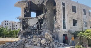 للمرة الثانية ، الاحتلال يفجر منزل الشهيد عبد القادر القواسمي في الخليل