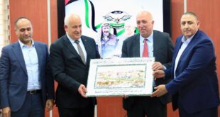 اللواء إياد الأقرع يستلم قيادة جهاز الأمن الوقائي خلفاً للواء عبد القادر التعمري