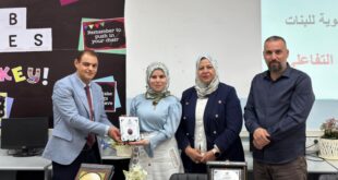 اختتام برنامج "الإعلامي التفاعلي" في مدرسة خليل السكاكيني بالقدس