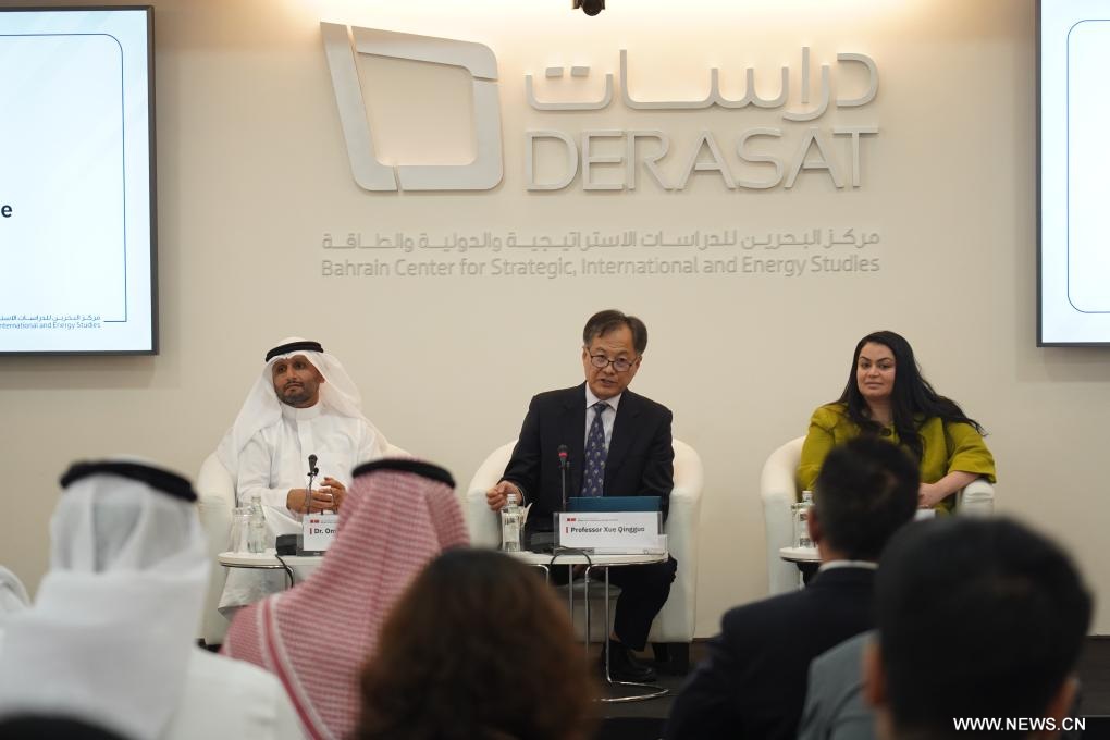 ندوة في البحرين بمناسبة الذكرى الأولى لإقامة الشراكة الاستراتيجية الشاملة مع الصين