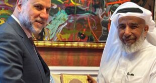 الهباش يطلع وزير الأوقاف القطري بالدوحة على الأوضاع في فلسطين