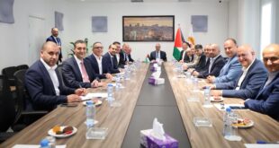 حسين الشيخ يلتقي بممثلين عن القطاع الخاص الفلسطيني