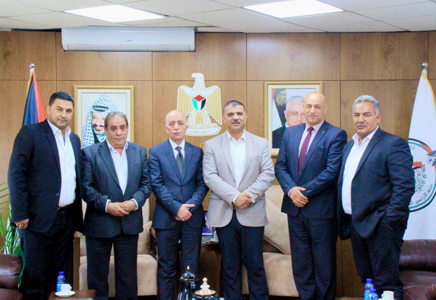 محافظ بيت لحم يلتقي رئيس سلطة الأراضي المستشار التميمي ويبحثان تخصيصات للمنفعة العامة