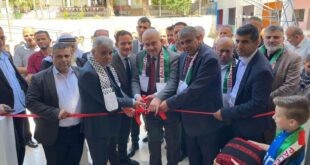 افتتاح مشروع إنشاء وتشطيب غرف صفية لمدرسة عين البيضاء في الأغوار