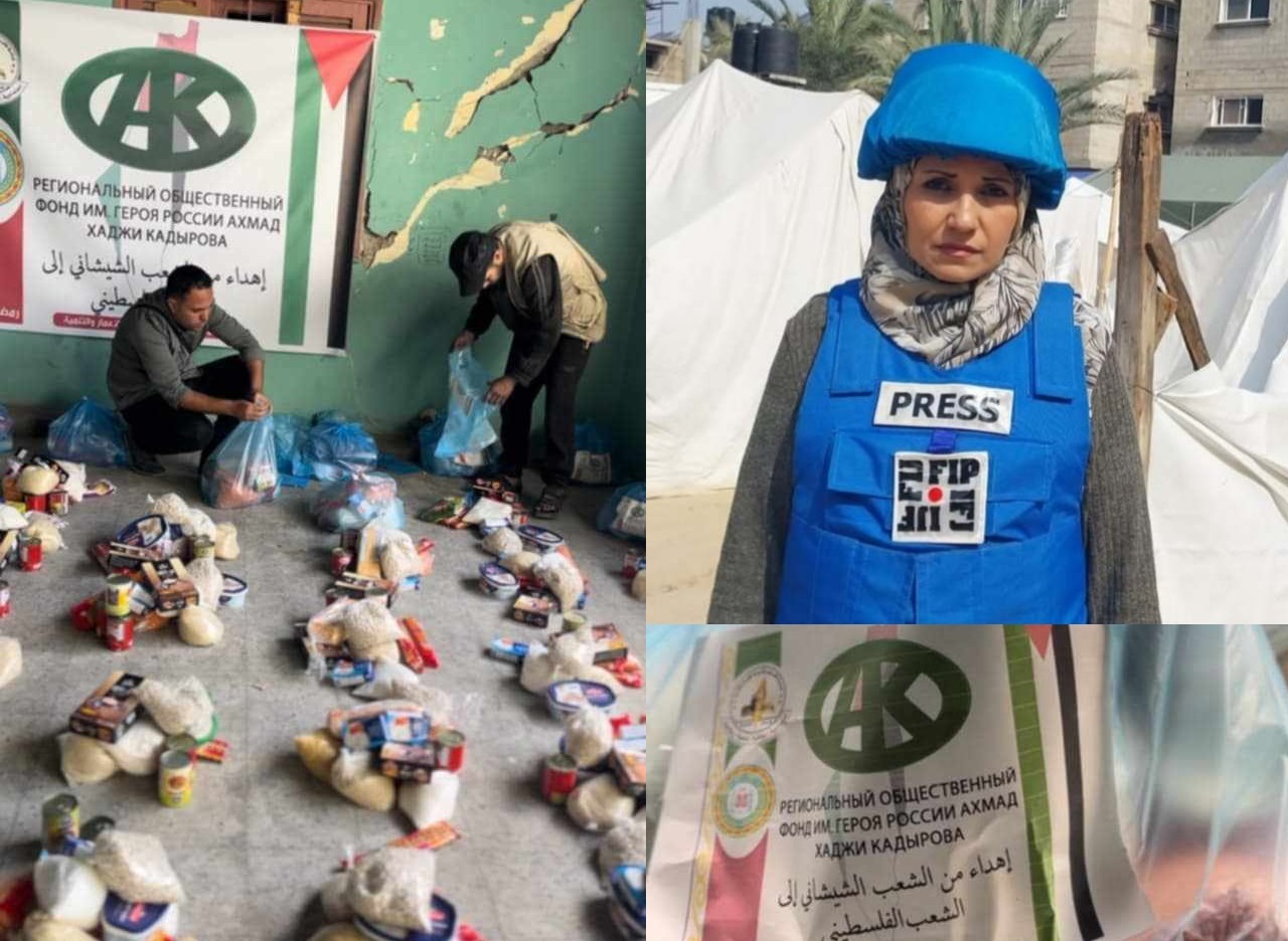 تقرير شفا : صندوق قديروف الخيري يرسم الأمل على وجوه المحتاجين في غزة
