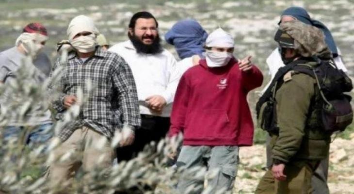 مستوطنون يقتحمون "عين جريوت" غرب رام الله