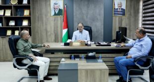 محافظ سلفيت يستقبل مدير الخدمات الطبية العسكرية في المحافظة