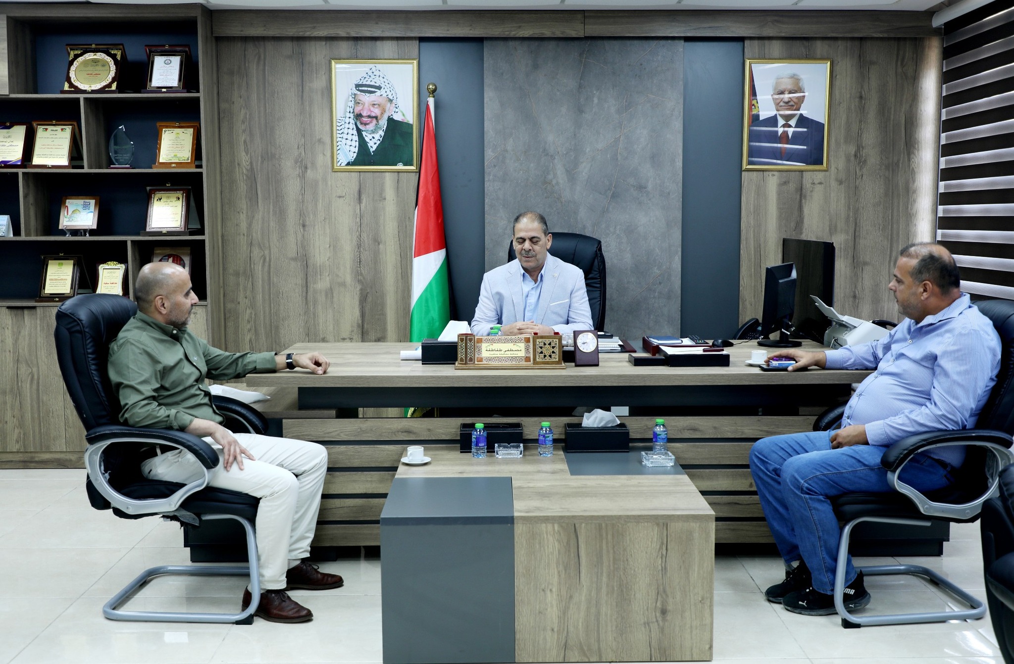 محافظ سلفيت يستقبل مدير الخدمات الطبية العسكرية في المحافظة