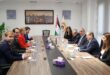 حسين الشيخ يستقبل مستشارة الرئيس الفرنسي لشؤون الشرق الأوسط
