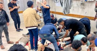24 شهيدًا قرب نقطة توزيع المساعدات الأمريكية جنوب قطاع غزة