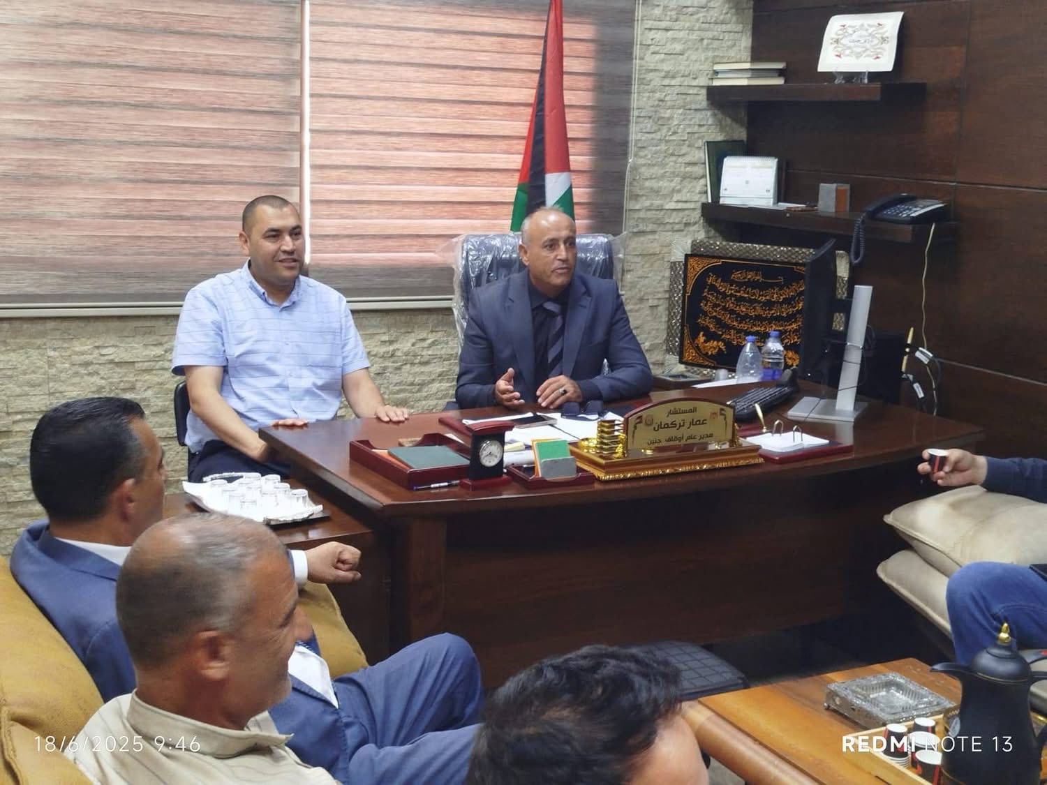 محافظ جنين يشيد بدور وزارة الأوقاف بنجاح موسم الحج للعام 1446 هجري