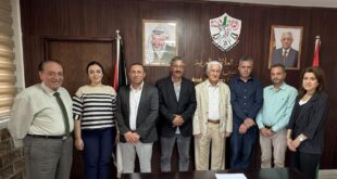 عباس زكي يستقبل الوفد الإعلامي من كوادر حركة فتح في المؤسسات الإعلامية المغادرة إلى جمهورية الصين الشعبية