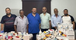 اتحاد نقابات عمال فلسطين – فرع لبنان يزور جمعية الهلال الأحمر الفلسطيني في صور