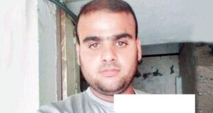 استشهاد الصحفي محمود أبو شربي شمال قطاع غزة