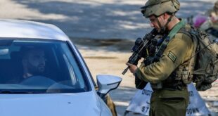 الاحتلال يشدد إجراءاته العسكرية عند حاجز جبع شمال شرق القدس