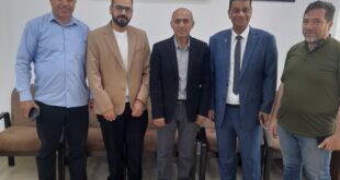 اجتماع بين اتحاد الصناعات البلاستيكية ومدير ضريبة القيمة المضافة في الخليل لبحث قضايا القطاع الصناعي