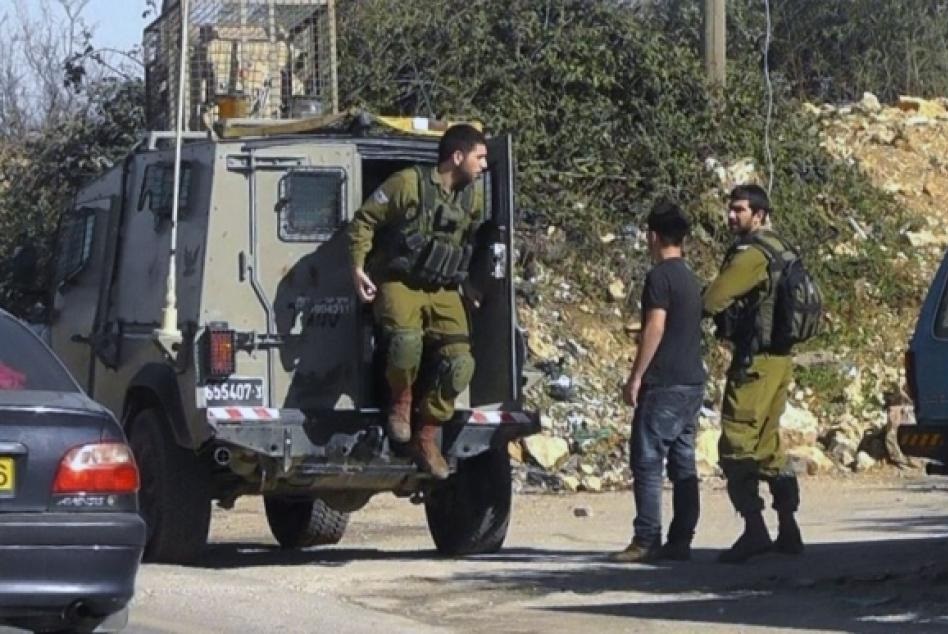 الاحتلال يعتقل 14 مواطنا من مدينة سلفيت