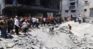 9 شهداء في قصف للاحتلال على جباليا ودير البلح في قطاع غزة