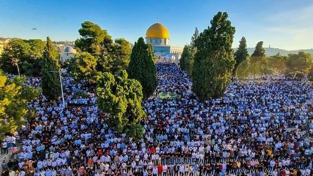 مفتي فلسطين : صلاة عيد الأضحى الساعة السادسة وخمس دقائق صباحا