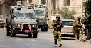 الاحتلال يعتقل 8 مواطنين من قرى محافظة نابلس بينهم سيدتان
