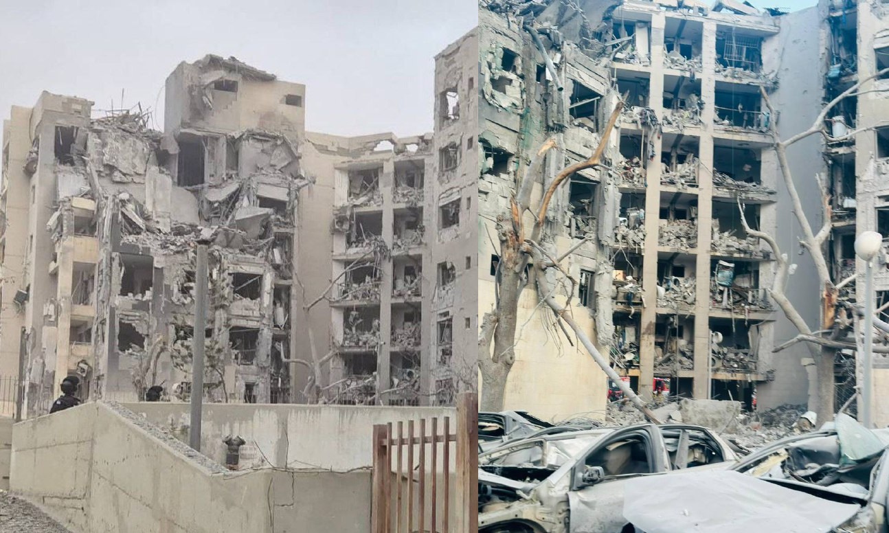 عدد كبير من القتلى الاسرائيليين في بئر السبع بعد هجوم صاروخي ايراني ثقيل