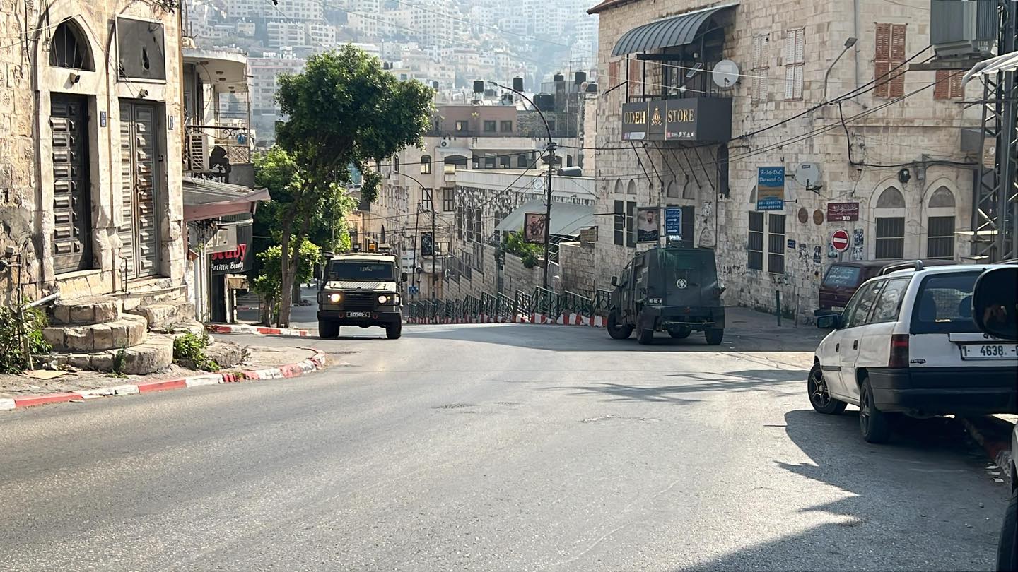 جيش الاحتلال يعلن بدء عملية عسكرية في نابلس