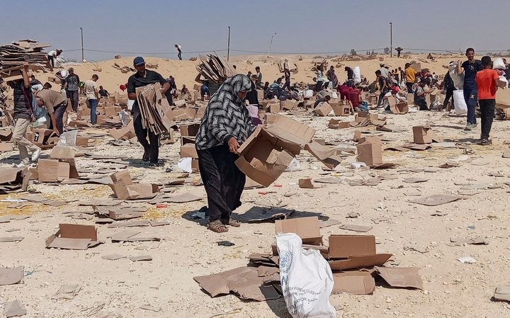 5 شهداء ومصابون من منتظري المساعدات في قطاع غزة
