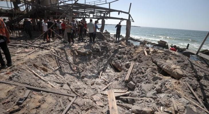 تحقيق : إسرائيل قصفت مقهى في غزة بقنبلة زِنتها 500 رطل