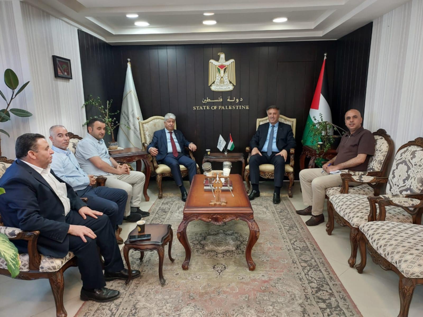 بحضور مجدلاني ، الوزير عساف يستقبل وفد الاعلام المركزي للنضال الشعبي ويبحث معه سبل التعاون