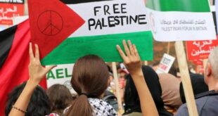 وقفة احتجاجية في كاليفورنيا للمطالبة بوقف إطلاق النار في غزة