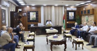 محافظ جنين كمال أبو الرب يترأس اجتماع اللجنة الفرعية للسلم الأهلي