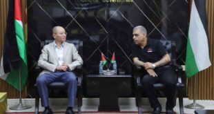 محافظ قلقيلية يستقبل السفير الصيني تسنغ جيشين ويطلعه على واقع المحافظة